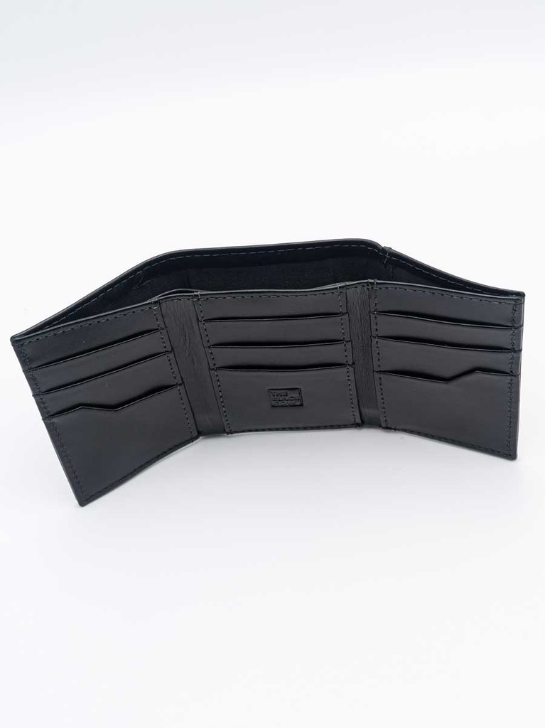 BILLETERA OLIMPIA PREMIUM VERTICAL THE BLACK COW