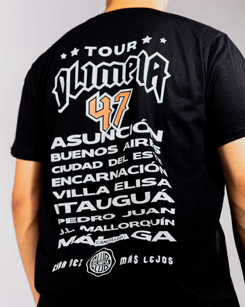 REMERA OLIMPIA TOUR 47 NIÑOS