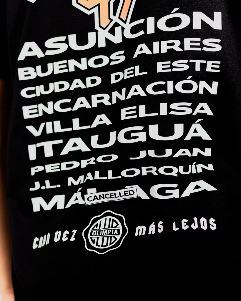 REMERA OLIMPIA TOUR 47 NIÑOS