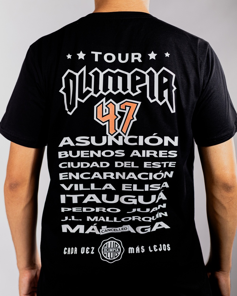 REMERA OLIMPIA TOUR 47 NIÑOS